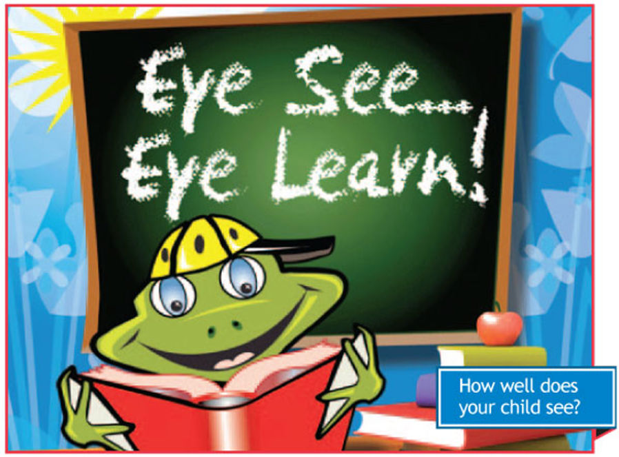 Eye see...eye learn! How well does your child see?
