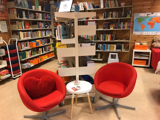 Foto: Foto:Susann Harlem Koselige sitteplasser