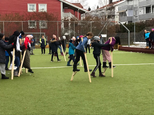 Godt samarbeid under konkurransen Godt samarbeid under konkurransen