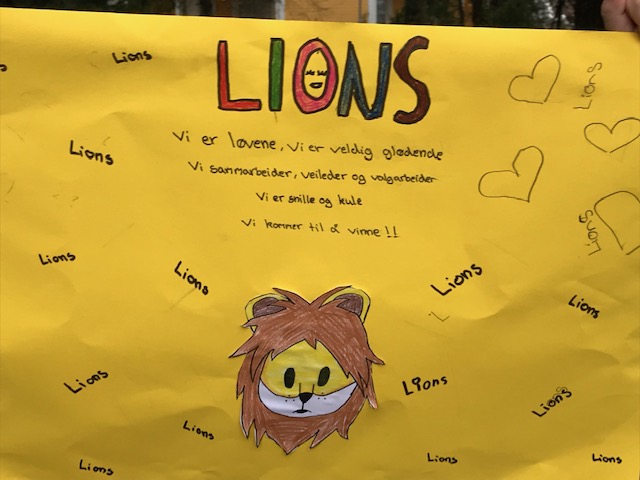 Lagplakaten til Lions Lagplakaten til Lions